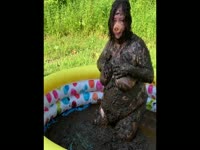  Scat Sex -  Fat piggy is diving in scat